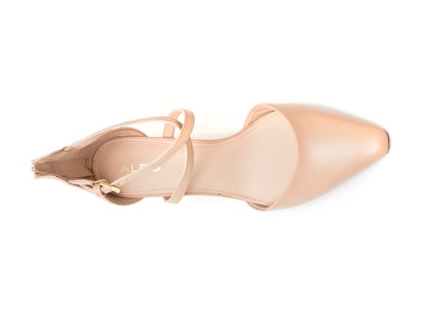 Pantofi ALDO nude, GRARWEN270, din piele naturala