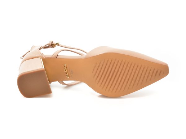 Pantofi ALDO nude, GRARWEN270, din piele naturala