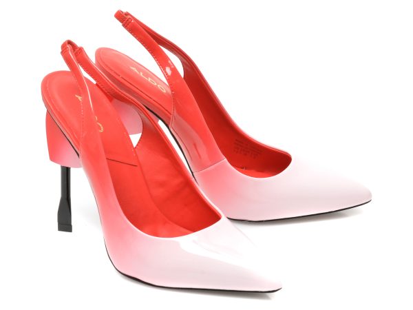 Pantofi ALDO rosii, CUPIDA600, din piele ecologica