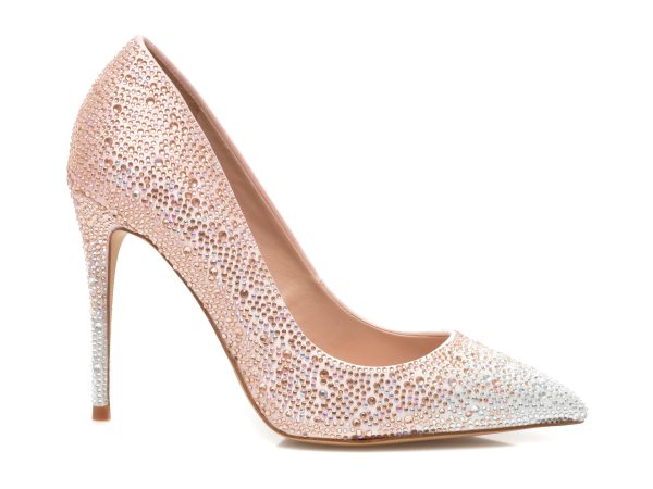 Pantofi ALDO roz, STESSY_690, din material textil