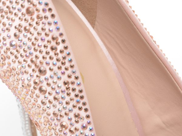 Pantofi ALDO roz, STESSY_690, din material textil