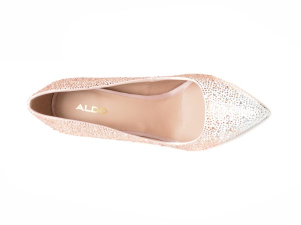 Pantofi ALDO roz, STESSY_690, din material textil