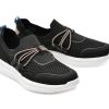 Pantofi CLARKS negri, EZERRUN, din material textil