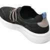 Pantofi CLARKS negri, EZERRUN, din material textil
