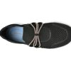 Pantofi CLARKS negri, EZERRUN, din material textil
