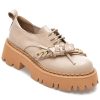 Pantofi EPICA bej, 2088800, din piele naturala