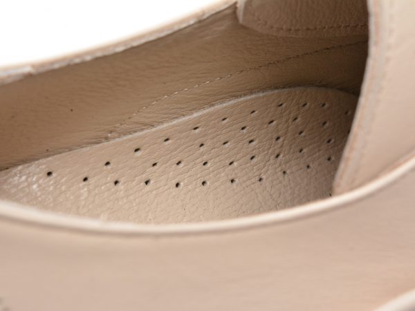 Pantofi EPICA bej, 523440, din piele naturala