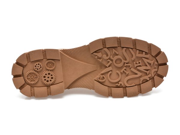 Pantofi EPICA bej, 523440, din piele naturala