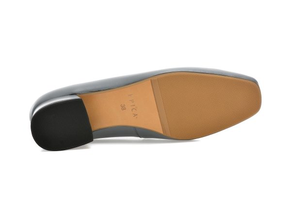 Pantofi EPICA gri, JI00098, din piele naturala