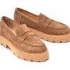 Pantofi EPICA maro, 28806839, din piele intoarsa