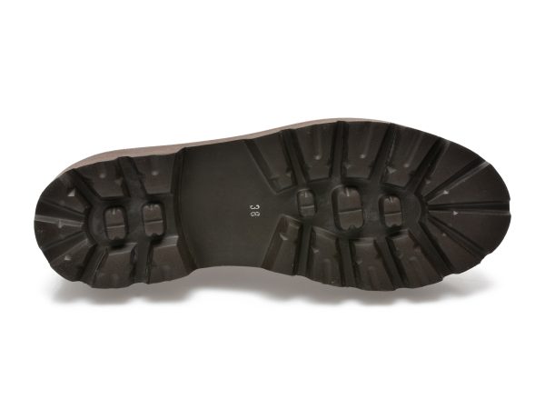 Pantofi EPICA maro, 2880827, din piele intoarsa