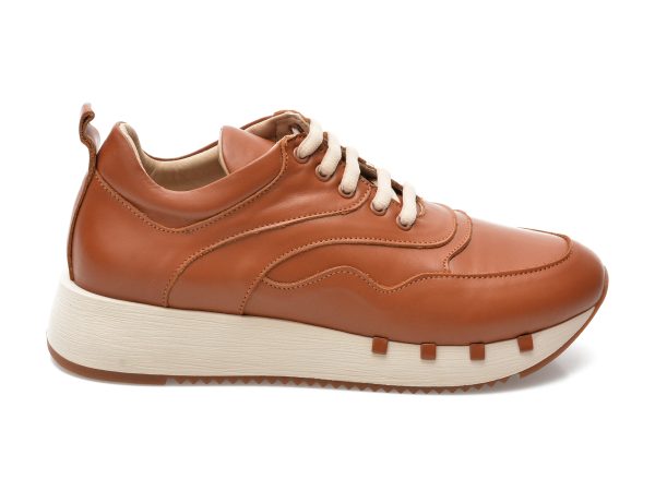 Pantofi EPICA maro, 42210, din piele naturala