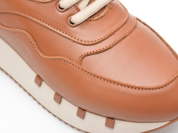 Pantofi EPICA maro, 42210, din piele naturala