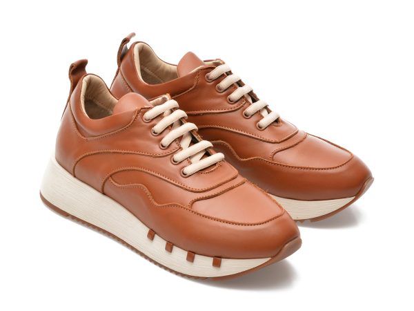 Pantofi EPICA maro, 42210, din piele naturala