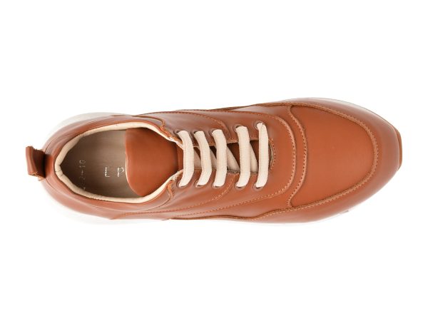 Pantofi EPICA maro, 42210, din piele naturala