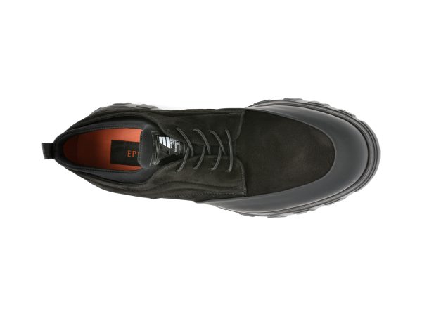 Pantofi EPICA negri, 3396, din nabuc