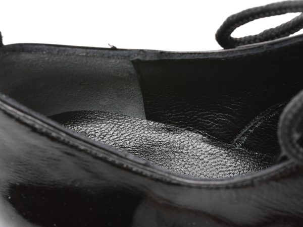 Pantofi EPICA negri, 394447, din piele naturala lacuita