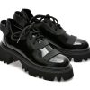 Pantofi EPICA negri, 4003529, din piele naturala lacuita