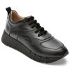 Pantofi EPICA negri, 42210, din piele naturala