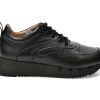 Pantofi EPICA negri, 42210, din piele naturala