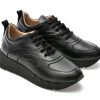 Pantofi EPICA negri, 42210, din piele naturala