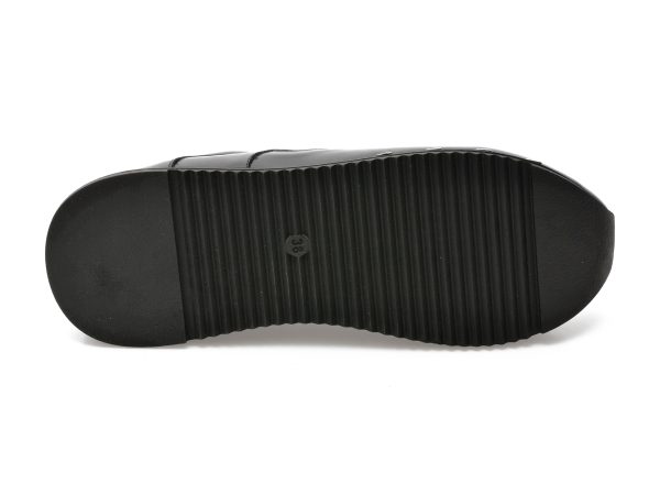 Pantofi EPICA negri, 42210, din piele naturala