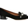 Pantofi EPICA negri, CQ018, din piele intoarsa