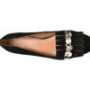 Pantofi EPICA negri, CQ018, din piele intoarsa