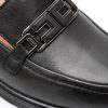 Pantofi EPICA negri, H5097, din piele naturala