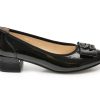 Pantofi EPICA negri, V687LG1, din piele naturala lacuita