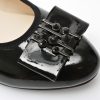 Pantofi EPICA negri, V687LG1, din piele naturala lacuita