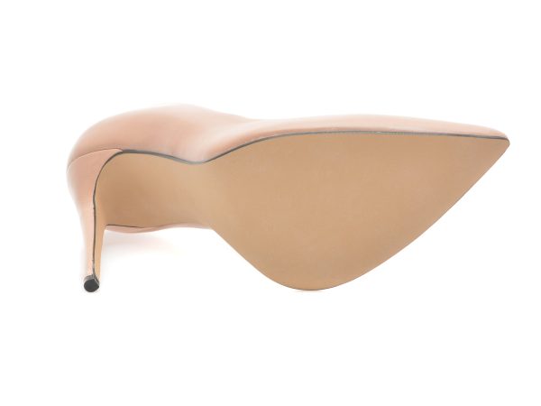Pantofi EPICA nude, 21103, din piele naturala