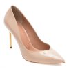 Pantofi EPICA nude, 21158, din piele naturala lacuita