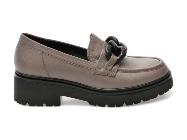 Pantofi GABOR gri, 95230, din piele naturala