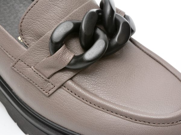 Pantofi GABOR gri, 95230, din piele naturala