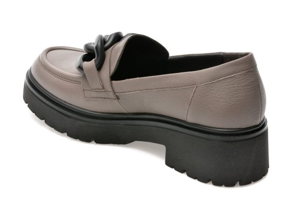 Pantofi GABOR gri, 95230, din piele naturala