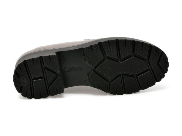 Pantofi GABOR gri, 95230, din piele naturala