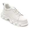 Pantofi GRYXX albi, 6632, din piele naturala