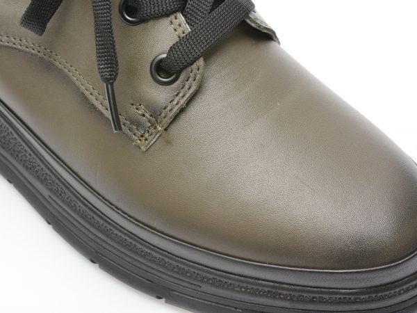 Pantofi GRYXX kaki, 213865, din piele naturala