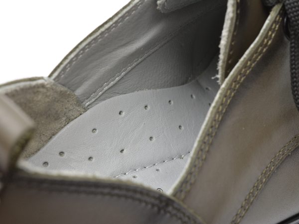 Pantofi GRYXX kaki, 213865, din piele naturala