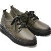 Pantofi GRYXX kaki, 213865, din piele naturala