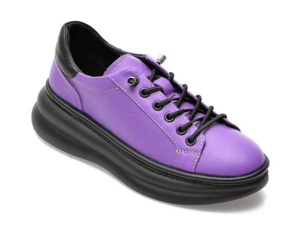 Pantofi GRYXX mov, 5243036, din piele naturala