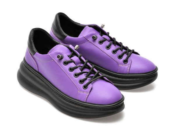 Pantofi GRYXX mov, 5243036, din piele naturala