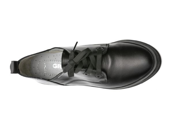 Pantofi GRYXX negri, 213865, din piele naturala