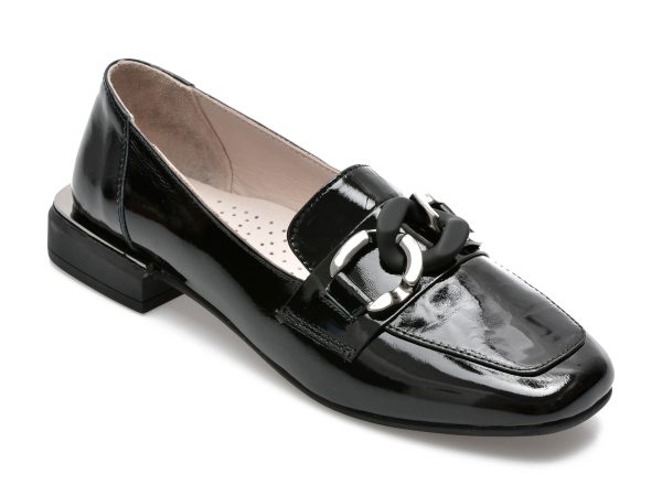 Pantofi GRYXX negri, 2185232, din piele naturala lacuita