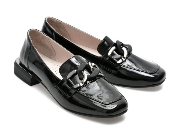 Pantofi GRYXX negri, 2185232, din piele naturala lacuita