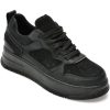 Pantofi GRYXX negri, 22100, din piele ecologica