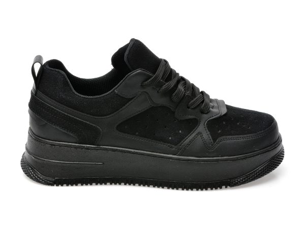 Pantofi GRYXX negri, 22100, din piele ecologica