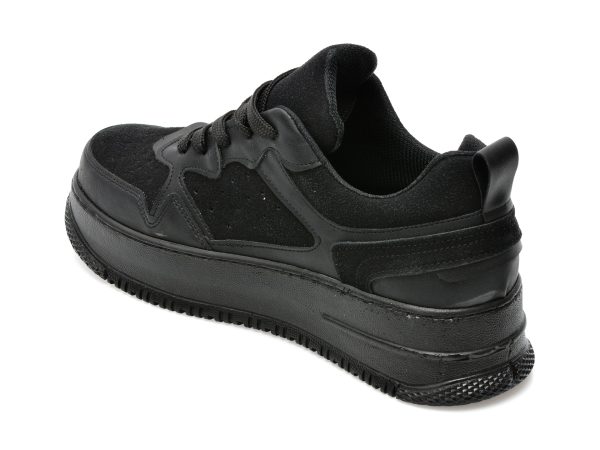 Pantofi GRYXX negri, 22100, din piele ecologica