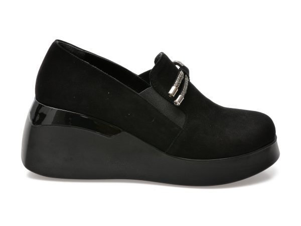 Pantofi GRYXX negri, 2541407, din piele intoarsa